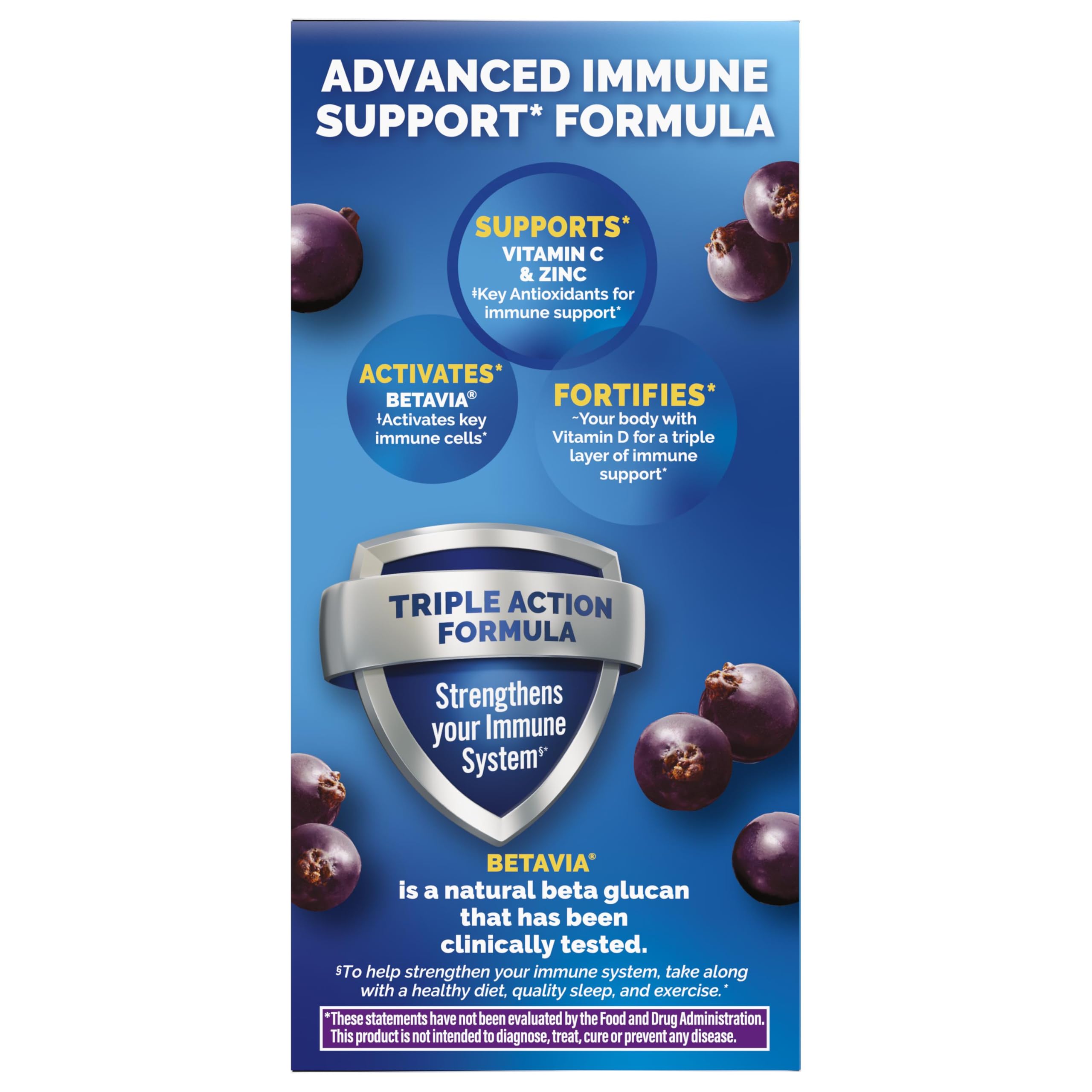 Emergen-C Immune+ Triple Action Immune Support Powder – 18 Count — Amazon image 11