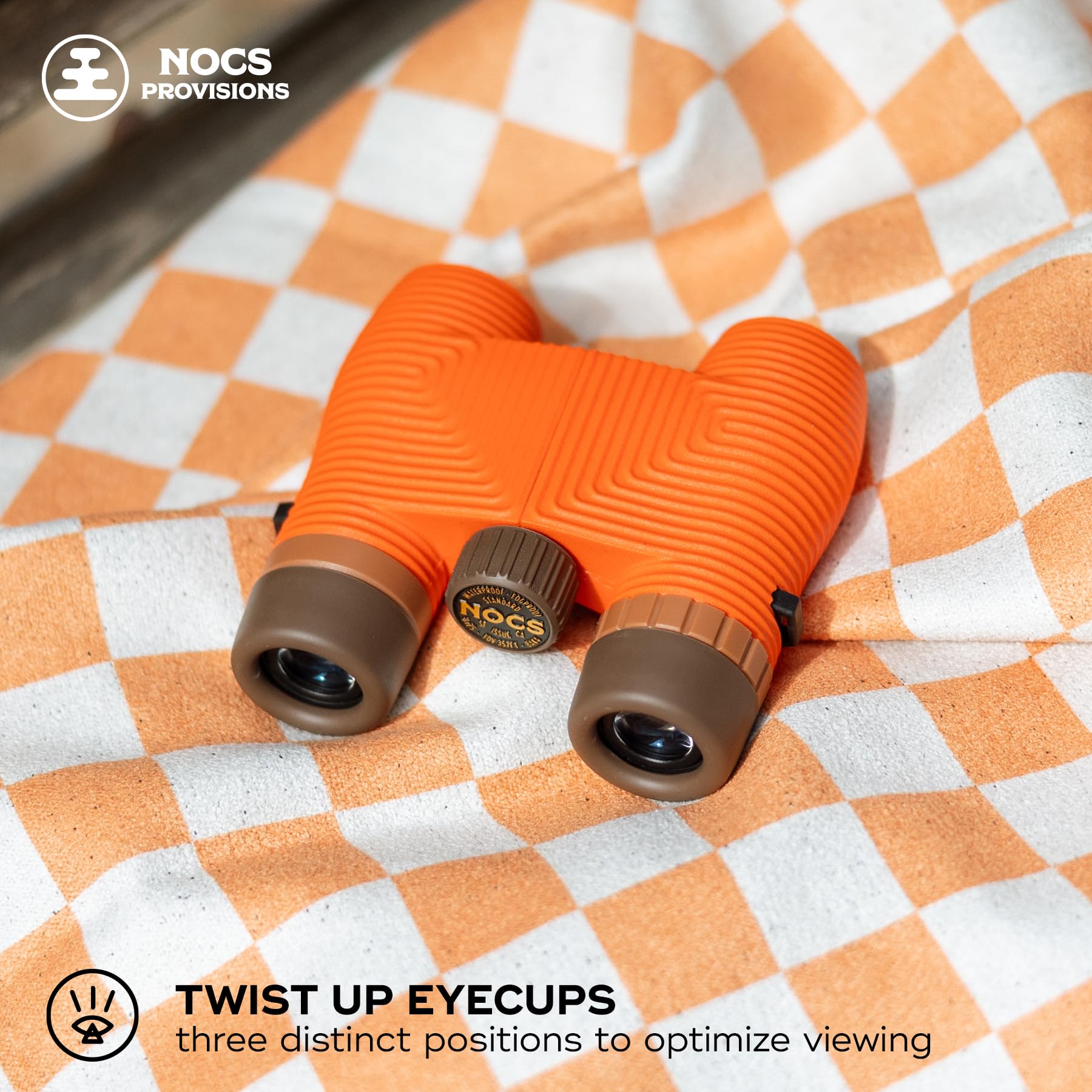Nocs Provisions Standard Issue 8x25 Waterproof Binoculars, 8X