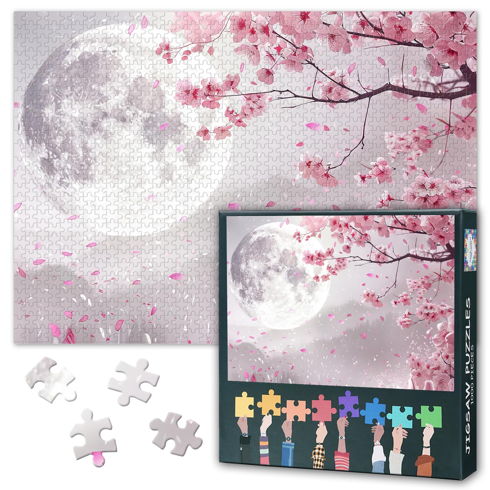 Jigsaw Puzzle 1000 Pieces, Sakura Adult Jigsaw Puzzles