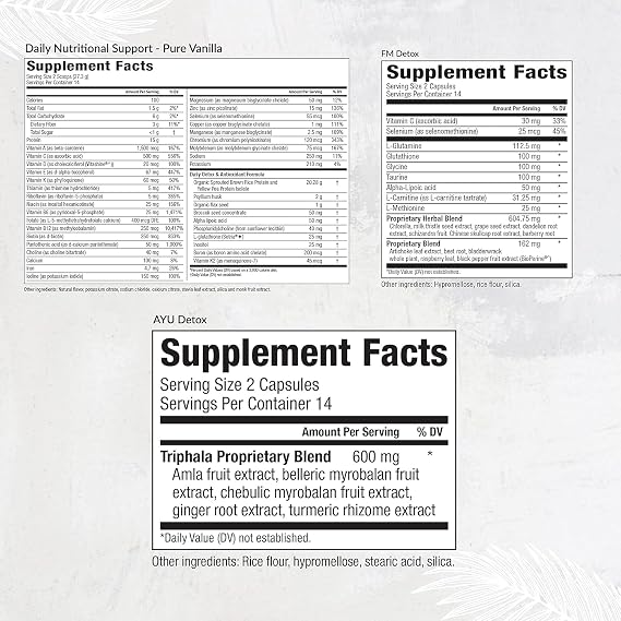 Equilife Dr. Cabral Detox 7 Day Cleanse, Supports Liver Detox, Vanilla