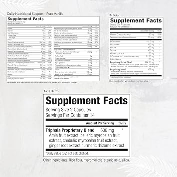 Equilife Dr. Cabral Detox 7 Day Cleanse, Supports Liver Detox, Vanilla