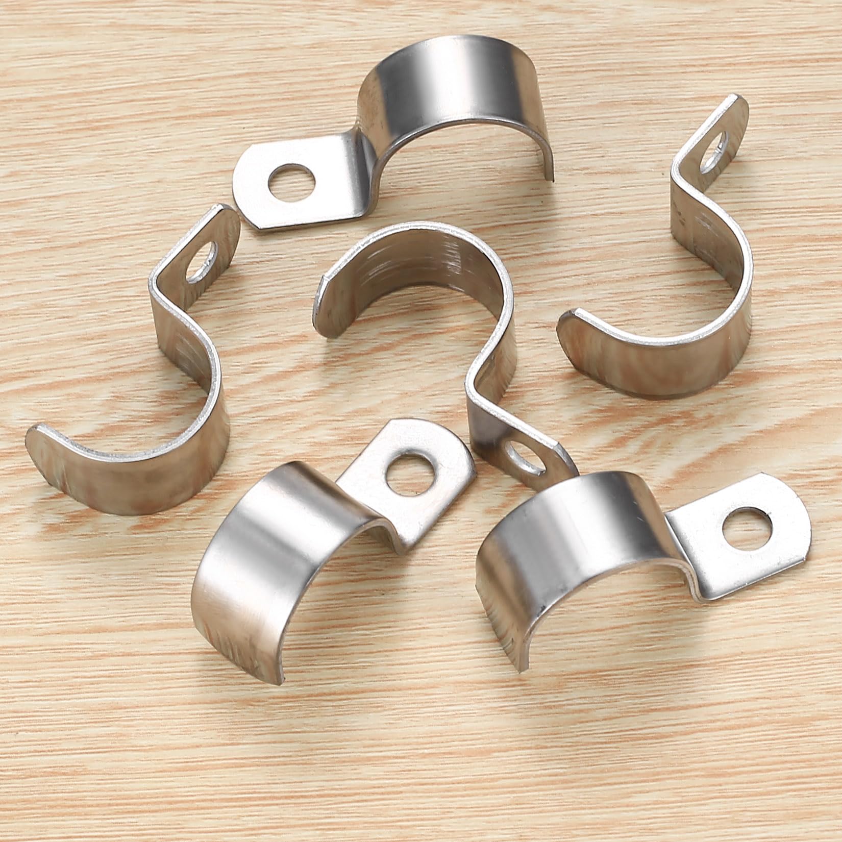 30 Morsetti Per Tubi In Acciaio Inossidabile - Fascette Stringitubo Per Acqua, Gas E Cavi (19-20 Mm) - Foto 7