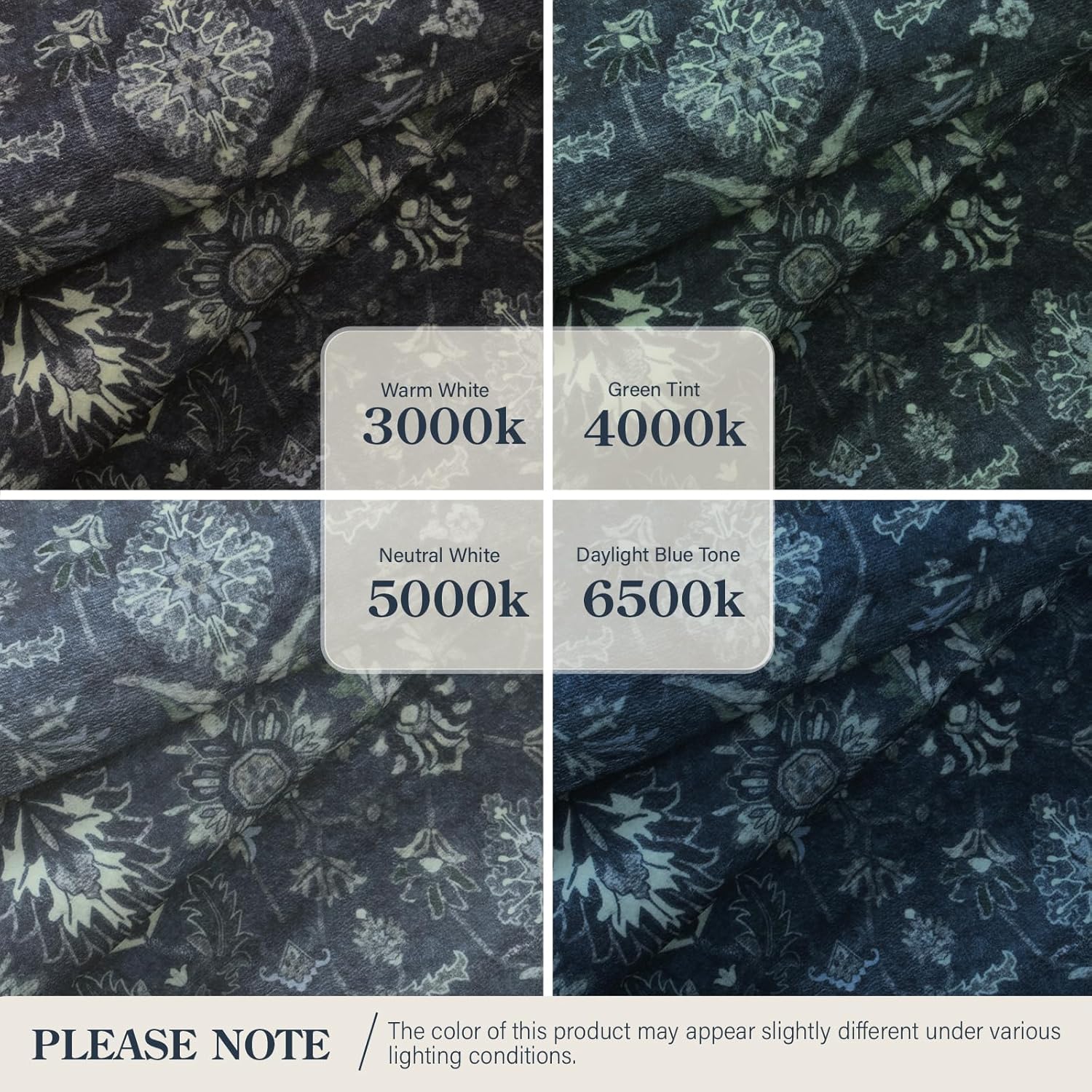 Lahome Mirae Navy Blue 8x10 Area Rugs for Living Room,Boho Machine Washable Dining Room Area Rugs,Dark Vintage Thin Stain Resistant Carpets for Bedroom Dorm Home Office