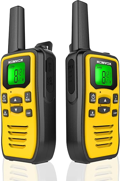 Professional Walkie Talkies for Adults, Rechargeable PMR Two Way Radios, 2 Way Radios Walky Talky Survival Gear and Equipment - 1