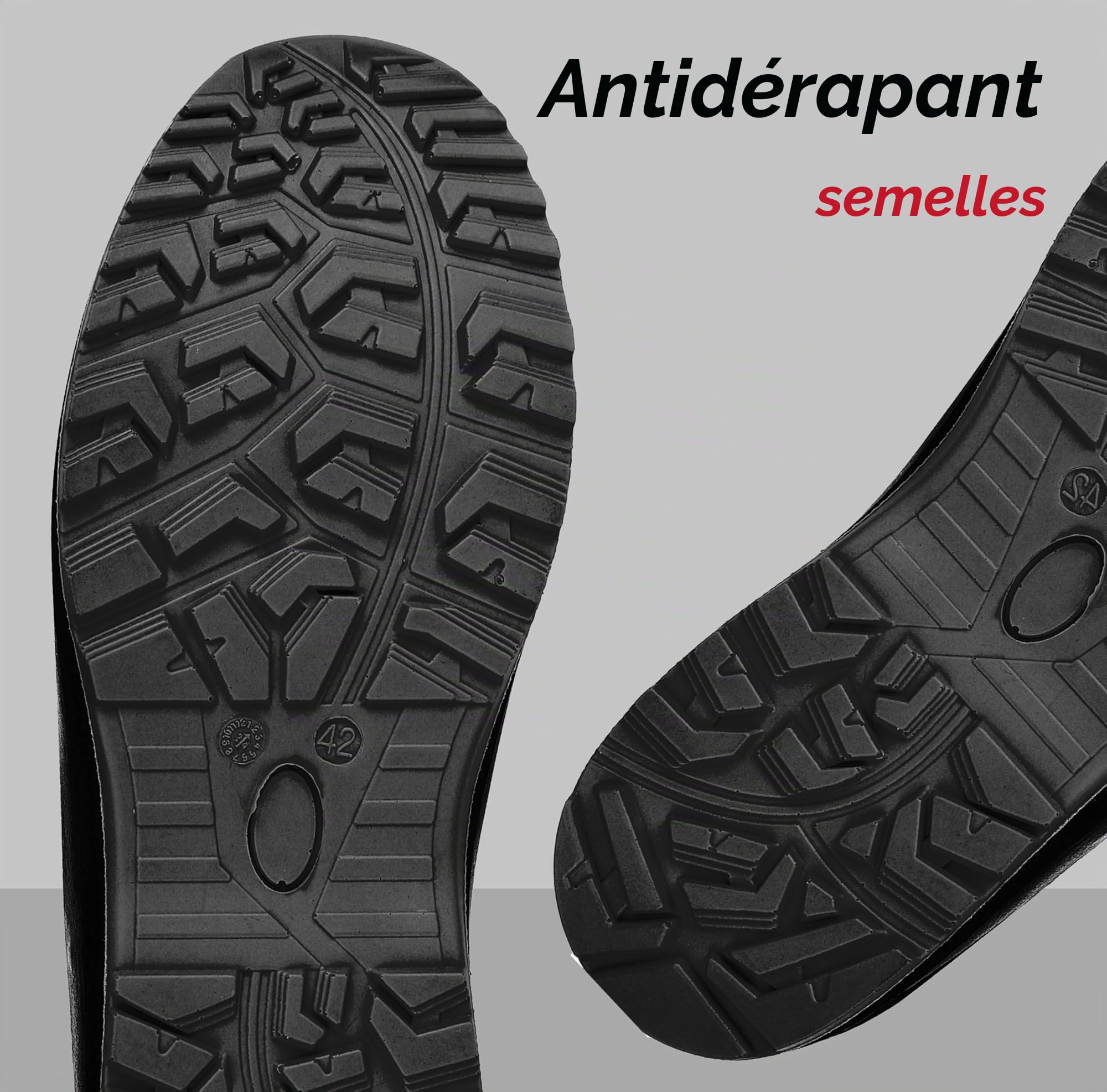BWOLF Hummer Bottes de travail d'hiver pour homme - Résistantes à l'eau et à l'huile - Antidérapantes - Avec technologie de préhension 4x4