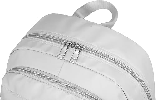 Miniatura 9 de Acmebon Mochila para portátil de moda espaciosa para niña, mochila diaria casual para mujeres, Gris, Grande, Moderno