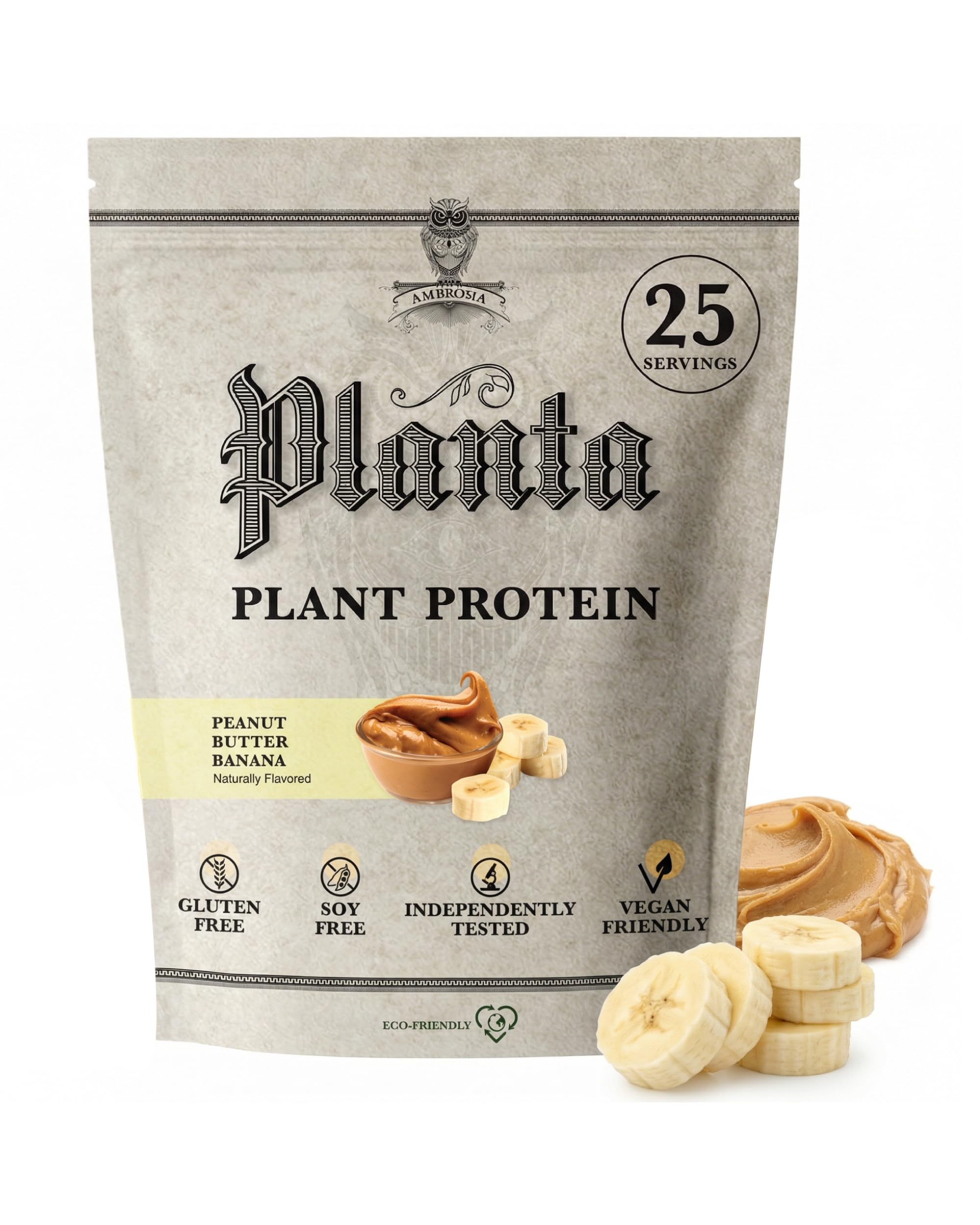 Ambrosia Plant Based Protein Peanut Butter Banana
