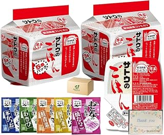 Pikotta Sato 米饭 新泻县产越光米 200克 5餐装x2袋 + 拌饭5袋套装