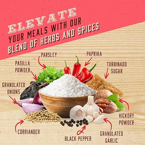 Miniatura 5 de DennyMike's Sublime - Mezcla de condimentos para cerdos, especias y condimentos naturales, mezcla de condimentos de chile baja en sodio
