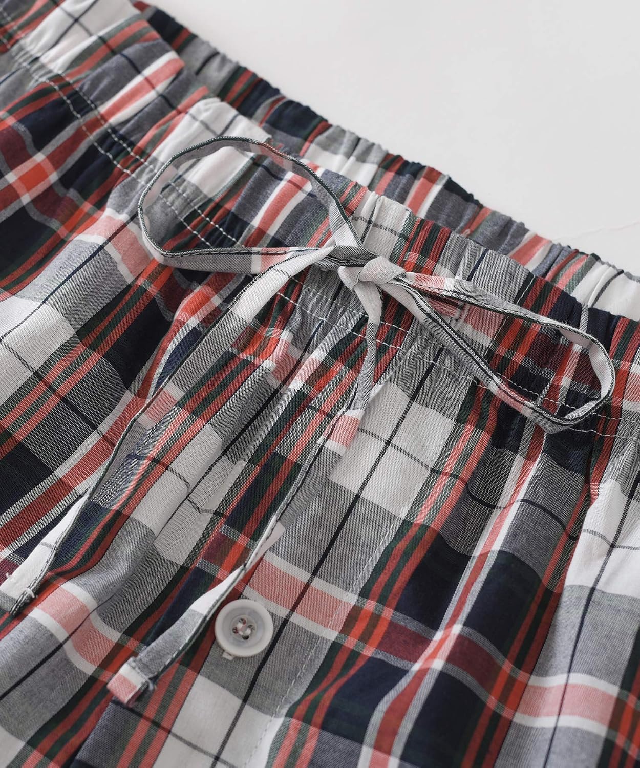 Latuza Men's Summer Cotton Pajamas Shorts Set