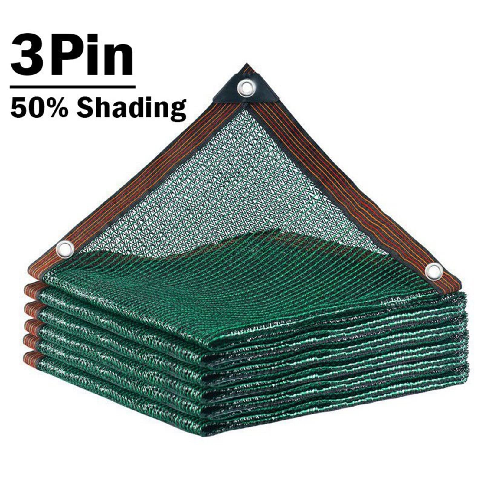 Sonnensegel für den Außenbereich, 50 % UV-Schutz, Sonnenschutz für Garten, Balkon, Terrasse und Schuppen, leichtes, wasserdichtes Gewebe, einfache Installation, hitzebeständig