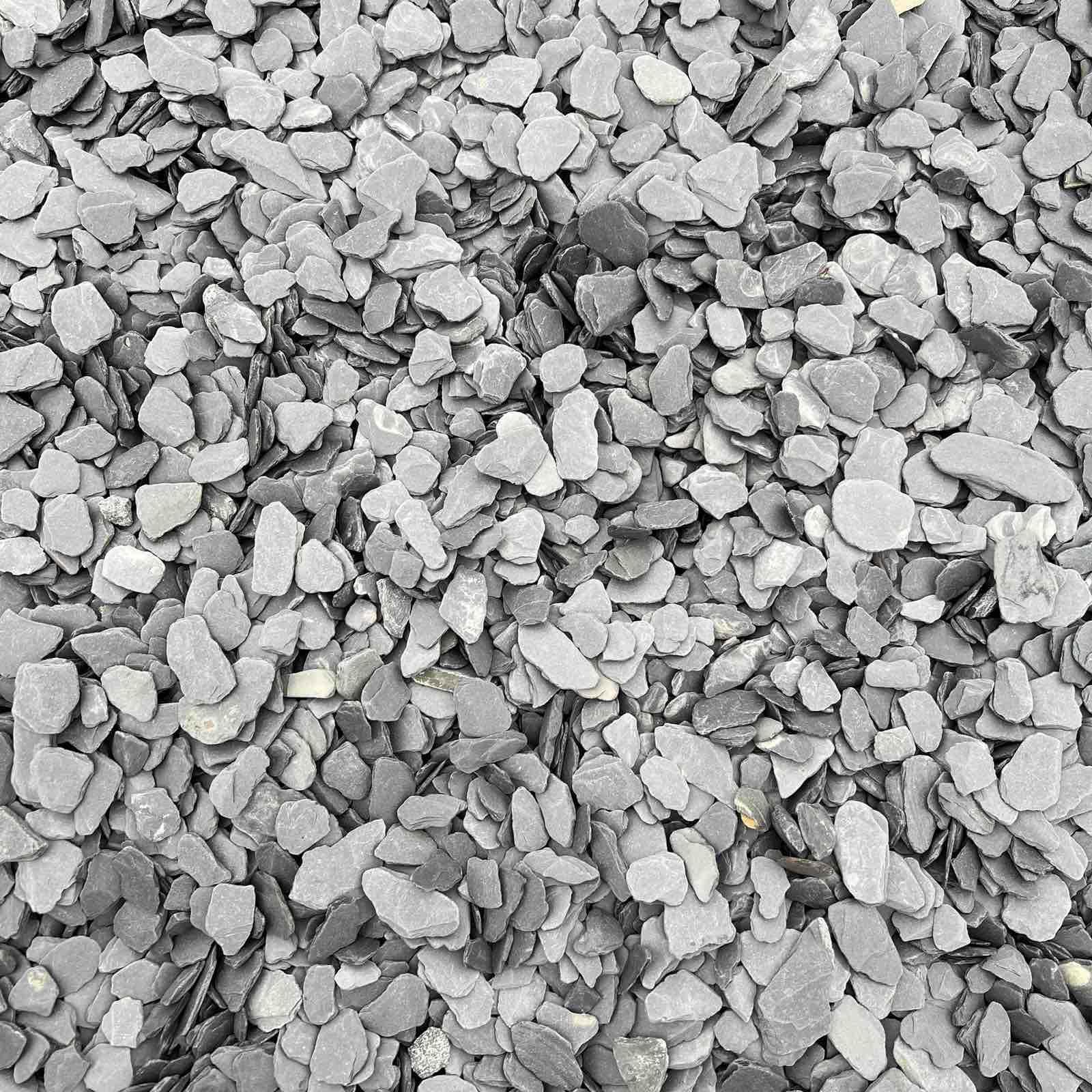 Pizarra Plana Redondeada 20 kg/Piedras Planas Pizarra/Piedra Natural Decorativa/para jardín, jardín en Miniatura, maquetas, macetas, terrarios... (12/20 mm)