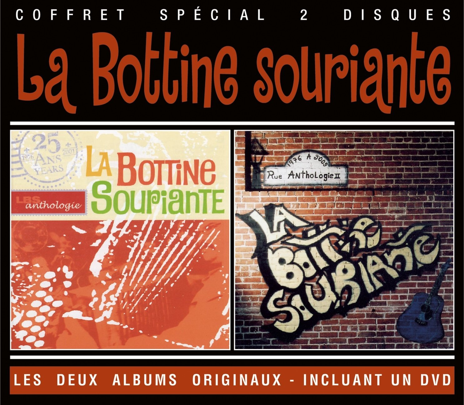 Collection 2 Pour 1 / Anthologie Vol. 1 & 2 (2Cd/Dvd) [Audio CD] Bottine Souriante, La and La Bottine Souriante