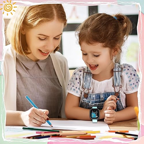 Miniatura 8 de ottpluscase Paquete de 1 funda para Gizmo Watch 3 protector de pantalla con vidrio templado 9H, protector de pantalla Gizmo 3 para niños, funda