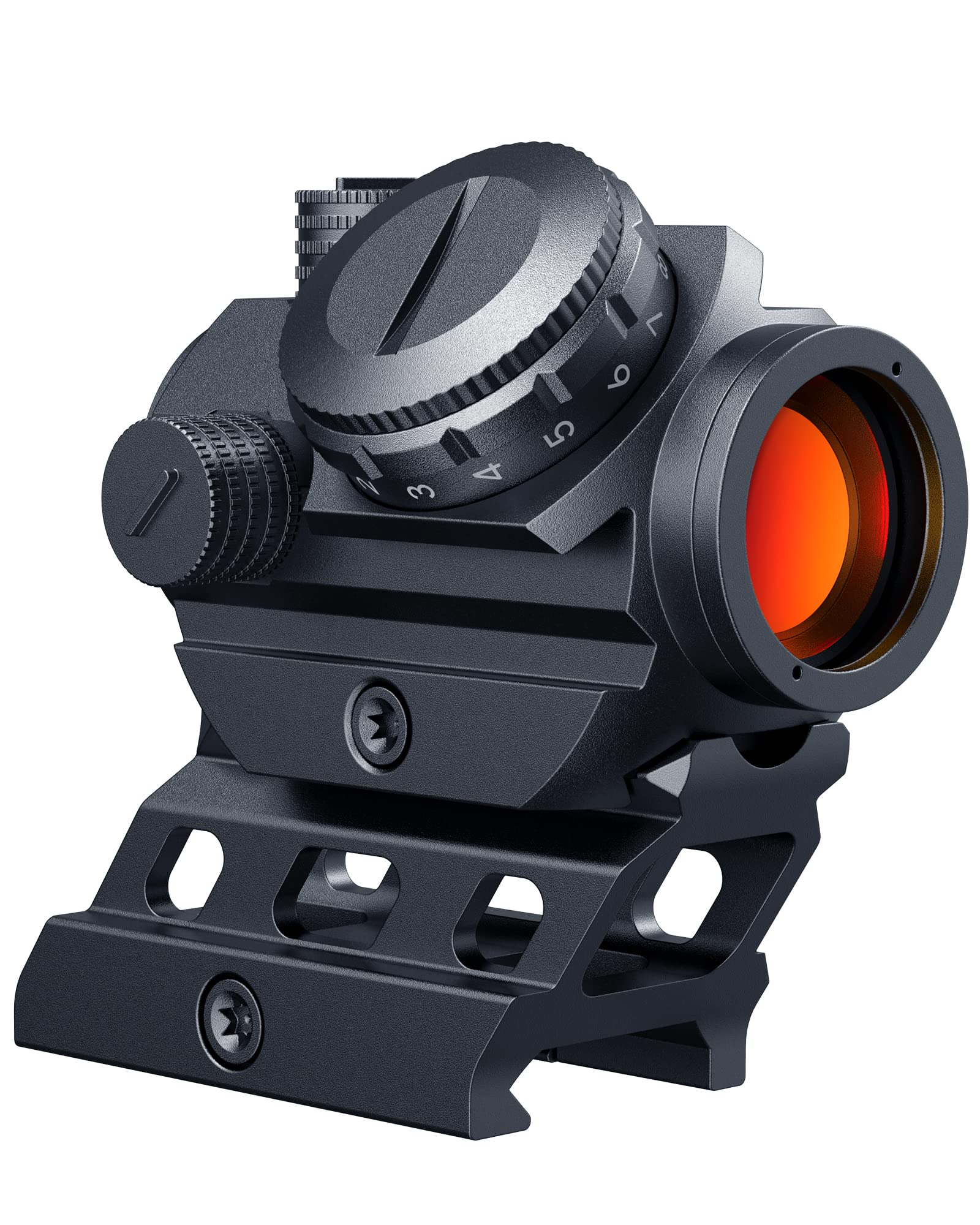 Buy Red Dot , 3 MOA Red Dot 1” Riser , 1x22mm Reflex with 11 Brightness Settings, Heartgon for