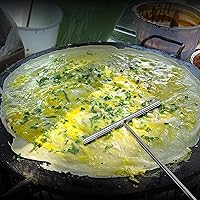 Vista 2 de Echaprey Esparcidor profesional de acero inoxidable en forma de T para adaptarse a grandes crepas (grande B)