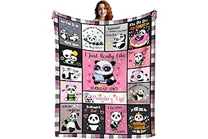 Panda Blankets for Girls: Snuggle up in Comfort and Cuteness