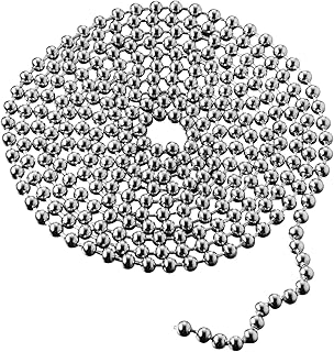 Lily cook - KP0063, Chaîne de Fond de Tarte en INOX 180 cm, Ustensile de Pâtisserie Précis et Polyvalent, Conçu pour Tartes et Quiches, Argent, 180 cm, Argent