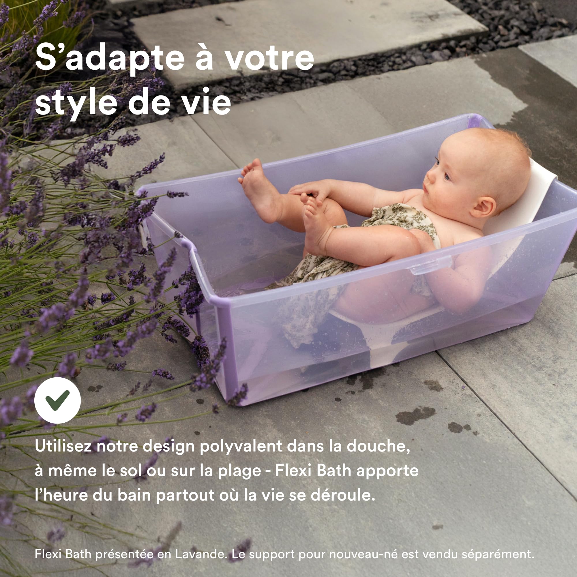 Stokke Flexi Bath, Mickey Celebration - 64×24×34 cm - Lightweight, Durable, Easy to Store