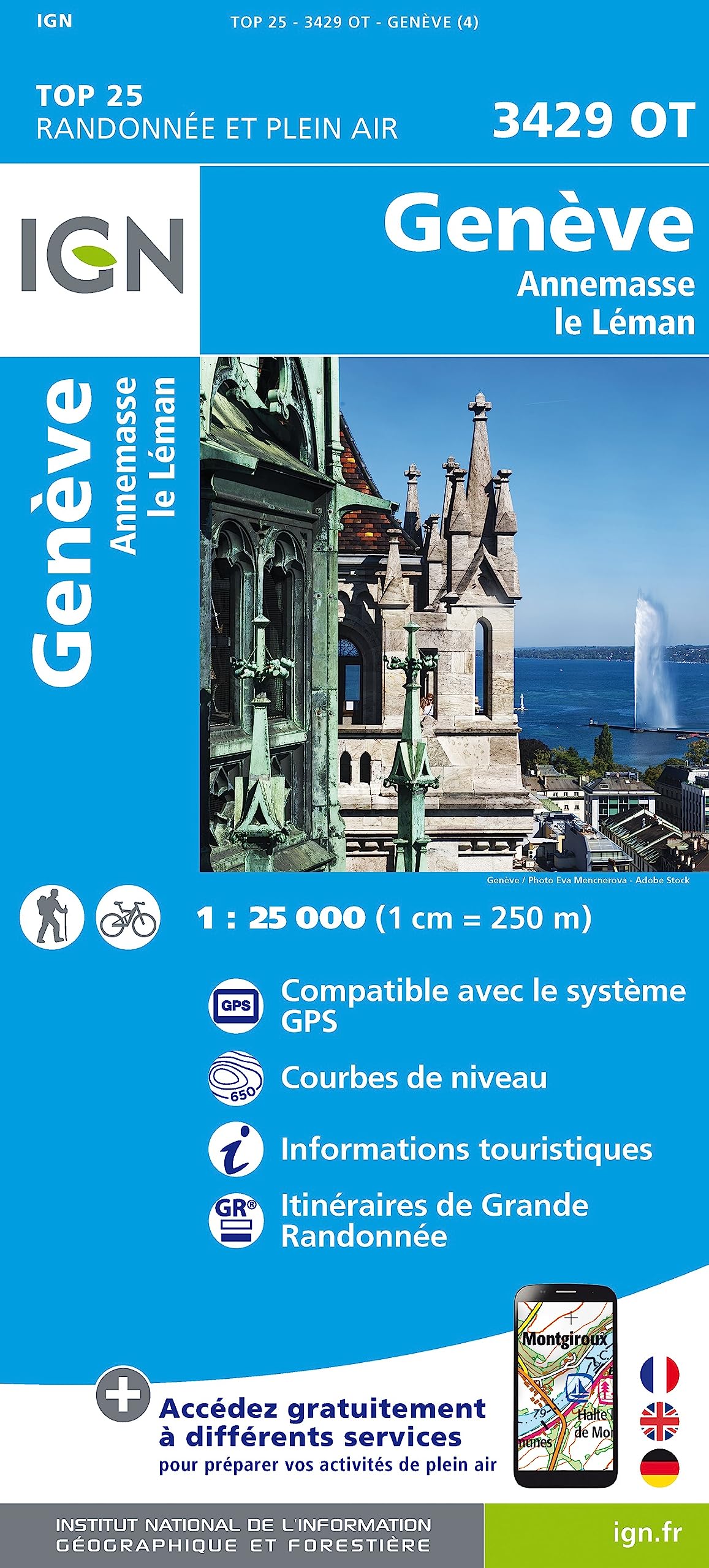 Genève / Annemasse / Le Léman: 3429OT (TOP 25)