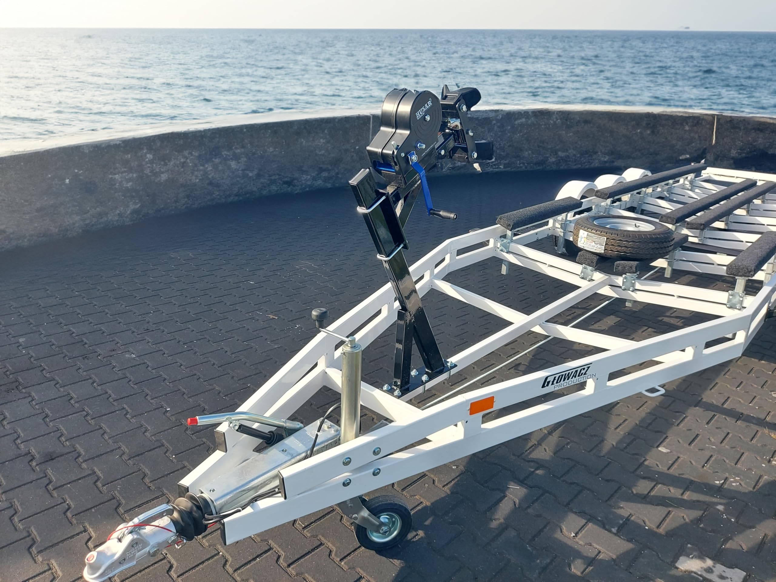 Cabrestante Manual Con Carcasa 2500 lbs | 1133 Con Correa De 10 Metros, Fabricado En Acero Inoxidable, Freno de Trinquete, De Simple Efecto, Para Barcos, Remolques, Industria