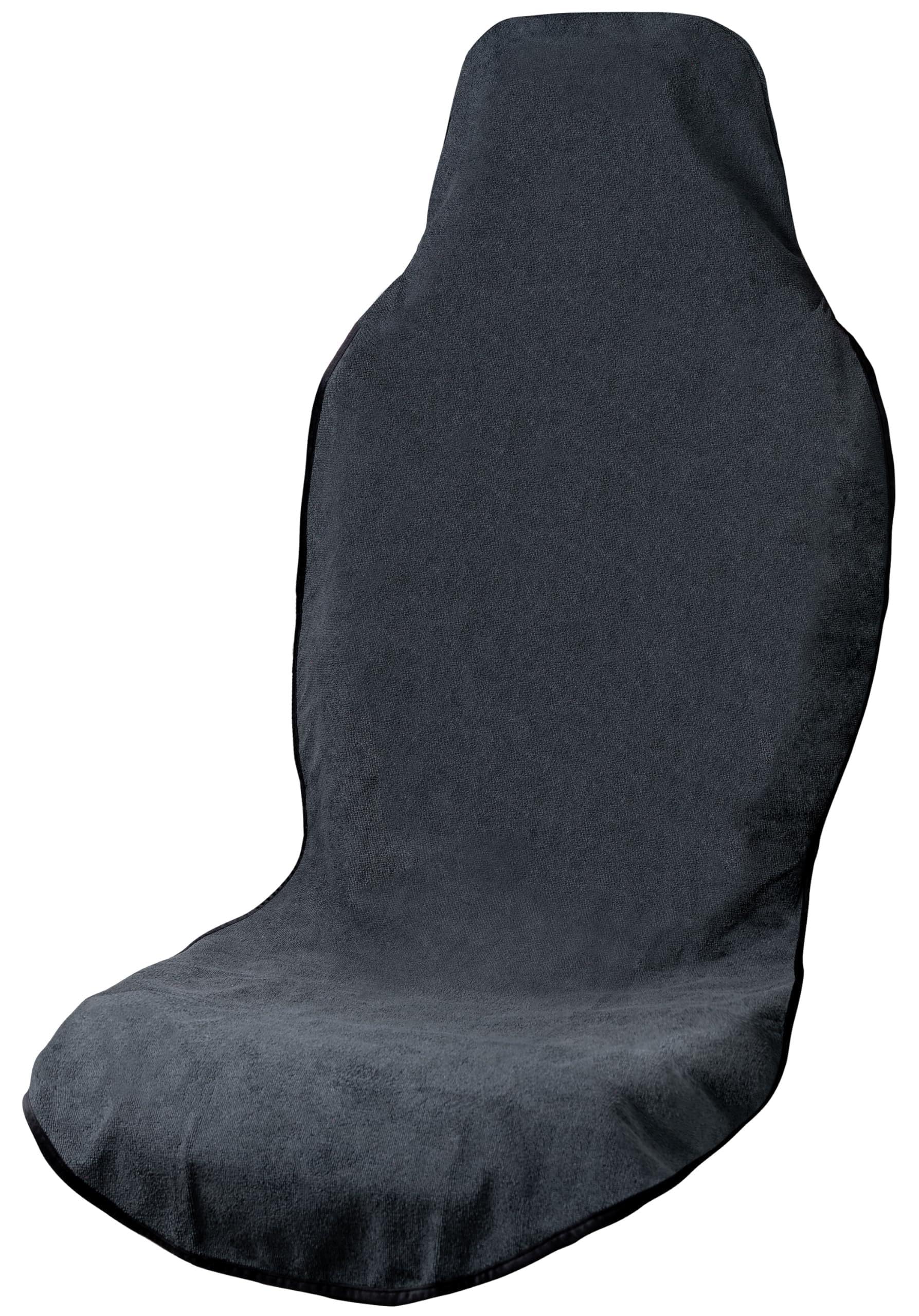 LIONSTRONG® Car Seat Covers for Cars [Waterproof] - Waterproof Seat Covers After Gym Dirt Resistent - Washable Automotive Seat Covers - Car Sweat Towel Seat Cover - Universal (Microfiber)