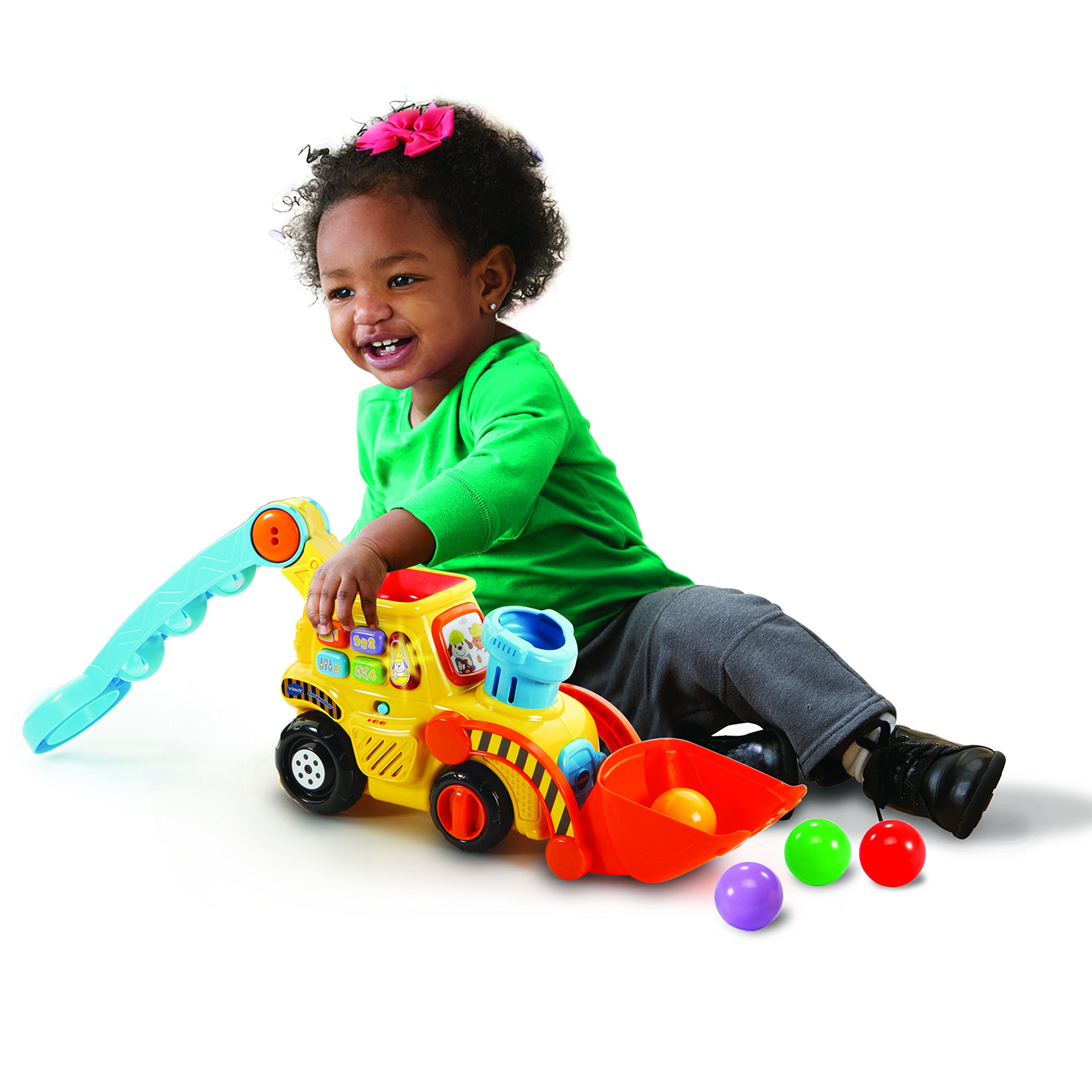VTech Baby – excavabola, escavadora interactif pour l'apprentissage à Travers des activités éducatives (Vtech 3480 – 506022)