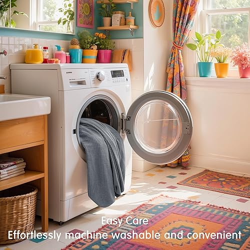 Miniatura 8 de Hokway Fundas Elásticas para Cojines de Sofá, 3 Piezas Fundas Individuales para Cojines de Sofá, Juego de Fundas para Asientos de Sofá de Jacquard,