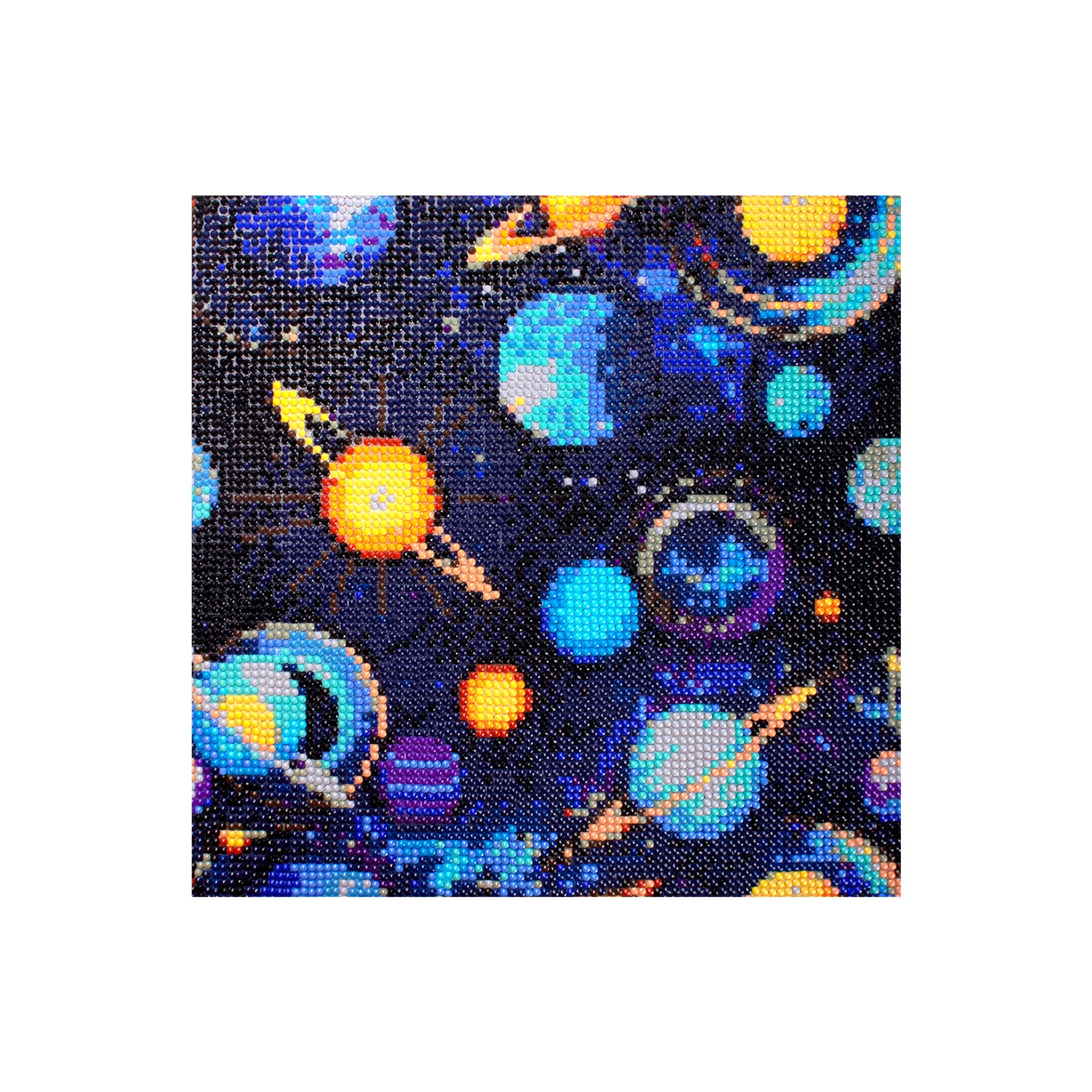 Itsy Bitsy DIY 5D Diamond Painting Kit Mystic Galaxy 30 X 30CM 1pc | Art & Craft, Creative, Fun & Activity Kit | Gift for Kids, Adult-image-20