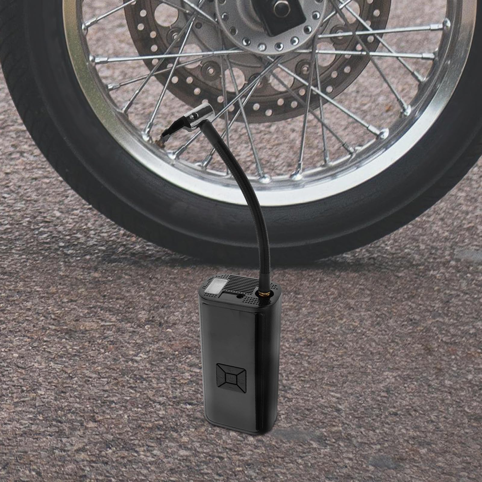 Inflador Portátil de Neumáticos Digital para Coche y Bicicleta, 60w