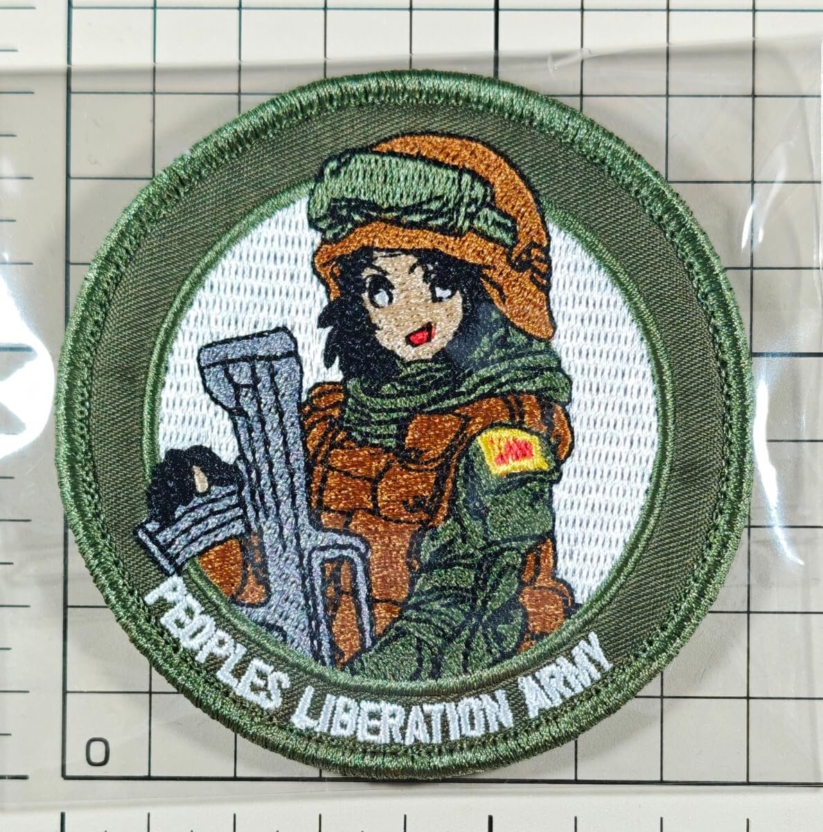 Amazon.co.jp: 国内未発売 サークル正規品 PLA 刺繍ベルクロパッチ