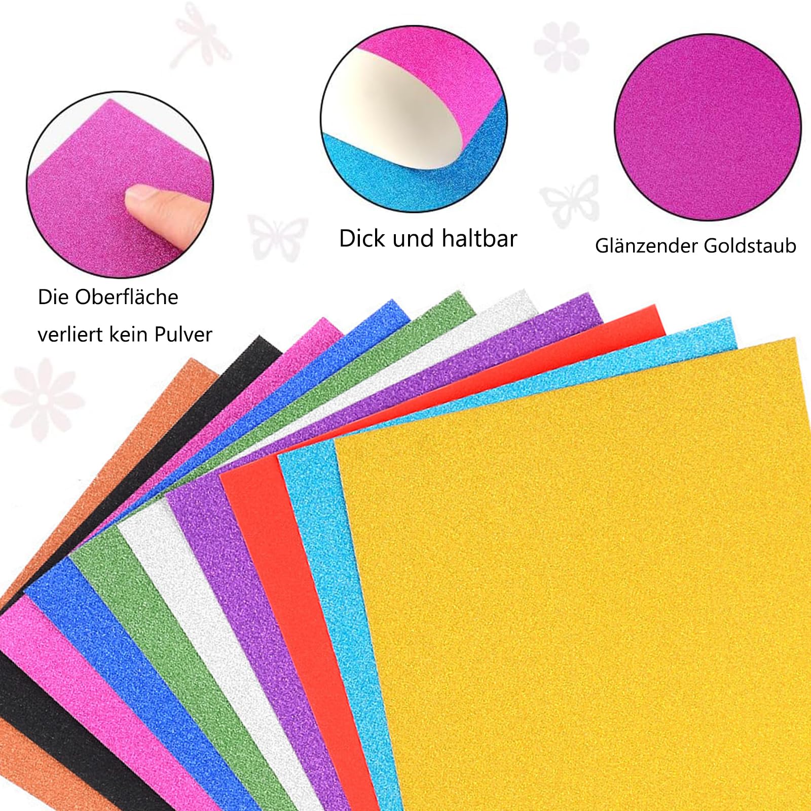 Unicorn Academy Glitterpapier Kleurplaten A4 - 6 ... | Lobbes Speelgoed