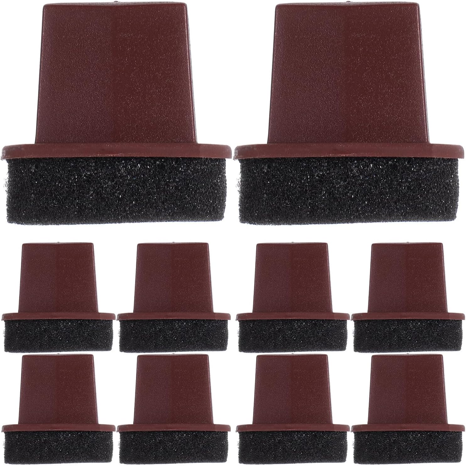Uonlytech 10pcs Paint Sponge Applicators for Painting, Leather, Shoes, Car Seats – Reusable Foam Sponges for Artists, DIY Home and Automotive Projects