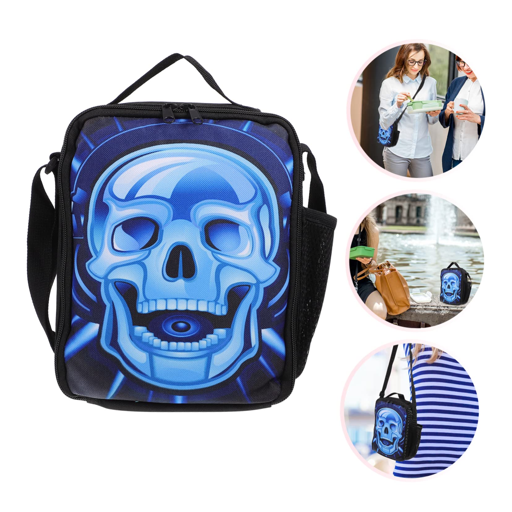 TOPBATHY 3piezas Bolsa Térmica Para Almuerzo Infantil Mochila De Comida Aislante Para Escuela Picnic y Diseño Práctico y Resistente Al Agua