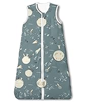 Vista 21 de TotAha - Saco de dormir de 6 a 12 meses, TOG 1.0, manta portátil suave acolchada, bolsa de dormir de transición con cremalleras seguras de 2 vías