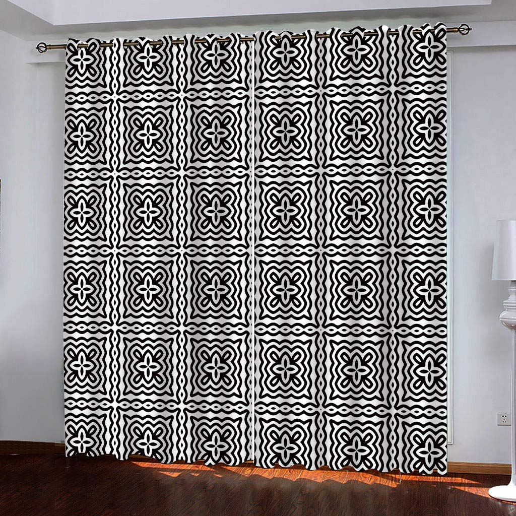 Tenture opaque à oeillets rideau occultant thermique anti-UV