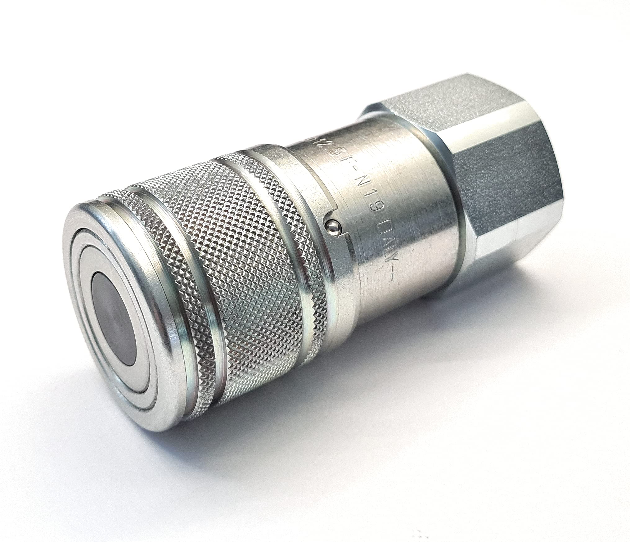 Dnp Srl Women's Hydraulic Quick Release Coupling - Flat Face 3/4" Bsp- Iso 16028 Standard