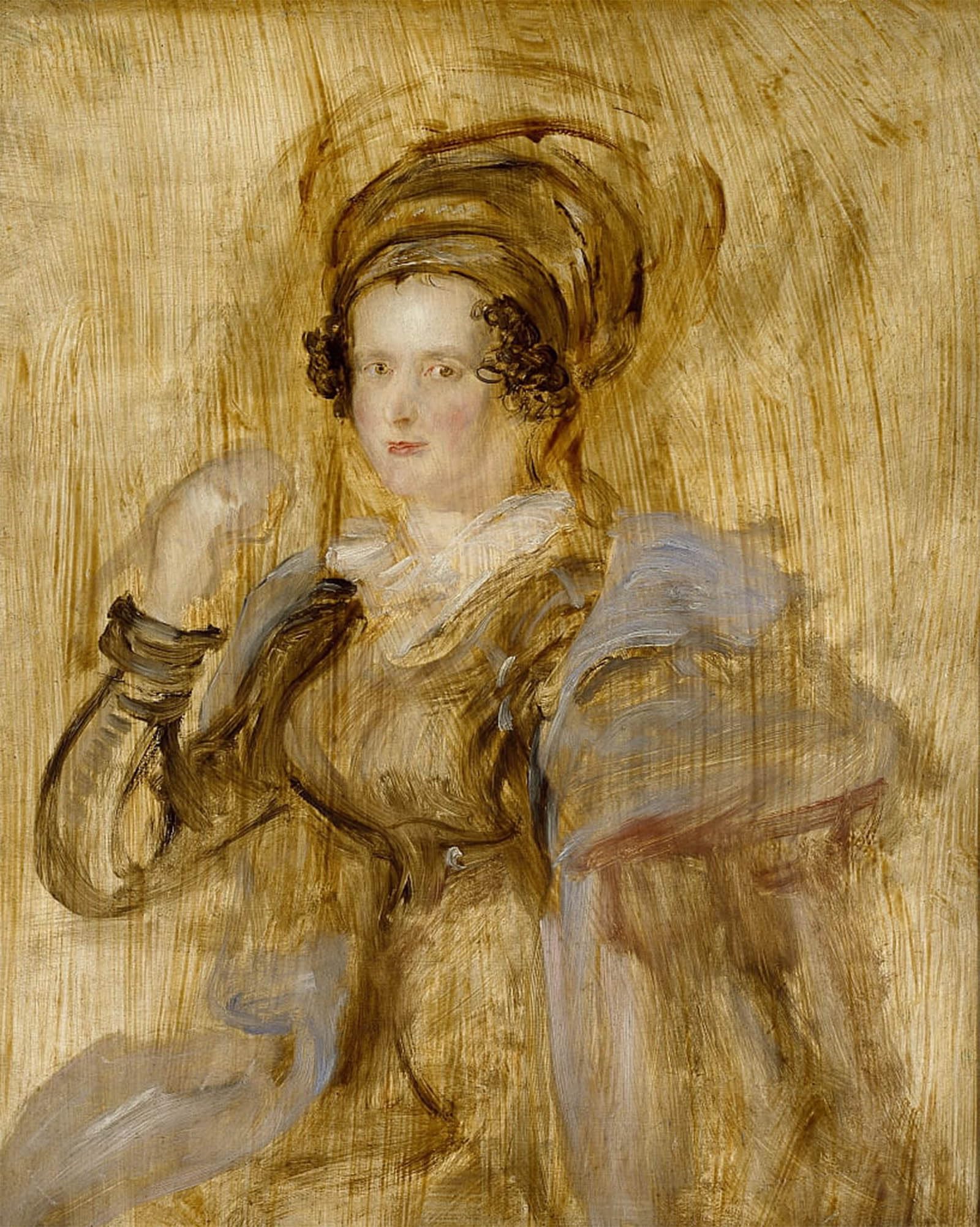 POSTERIIk Famous Print Pop Art Wall Art Graffiti Maria Lady Callcott Late by David Wilkie Art Prints for Home Decor 60x90cm