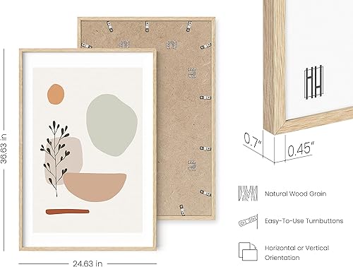 Miniatura 3 de HAUS AND HUES Arte para pared con estampado bohemio de mediados de siglo, arte de pared moderno y póster minimalista, arte de pared neutro,