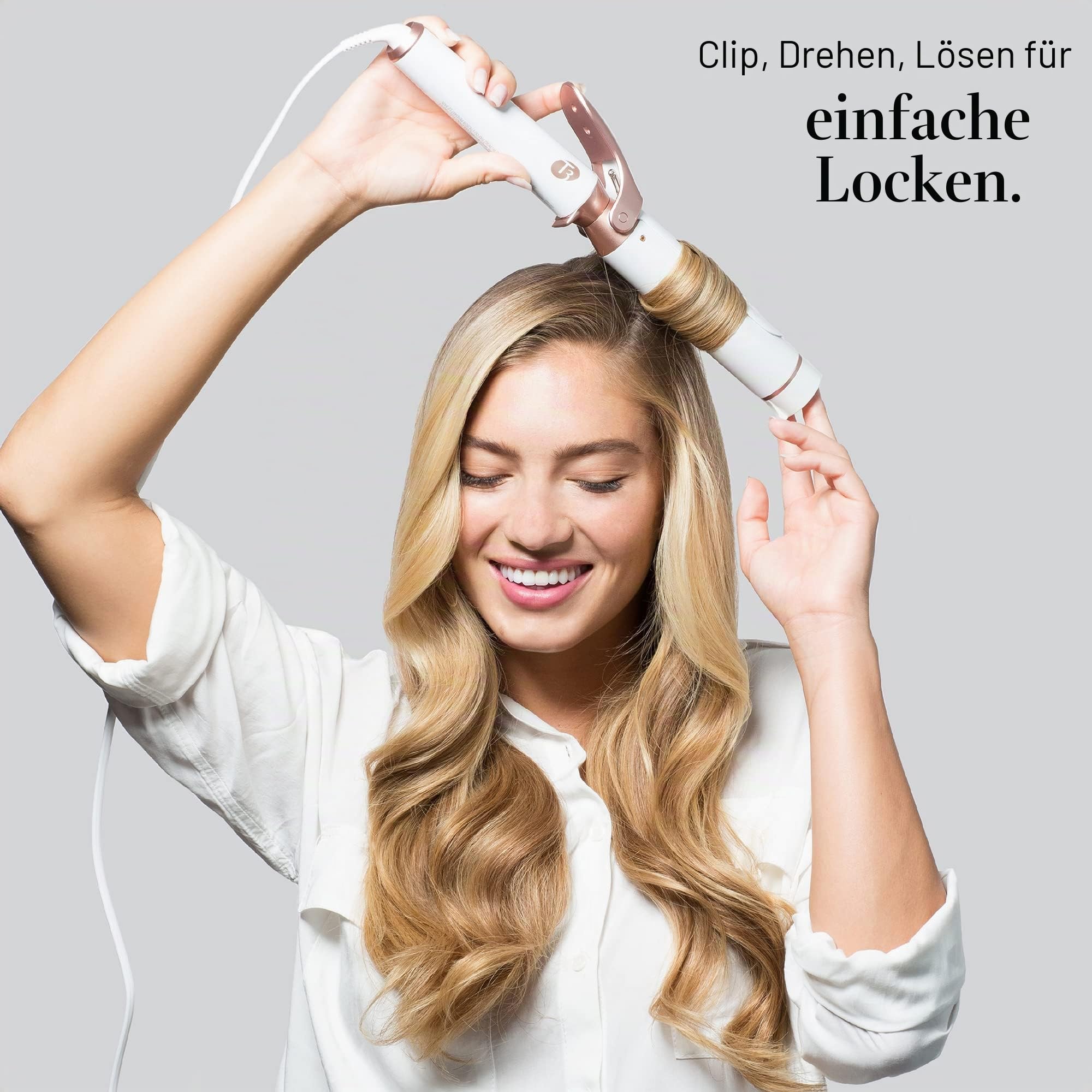 T3 Austauschbare Lockenstab - und Stylingaufsätze