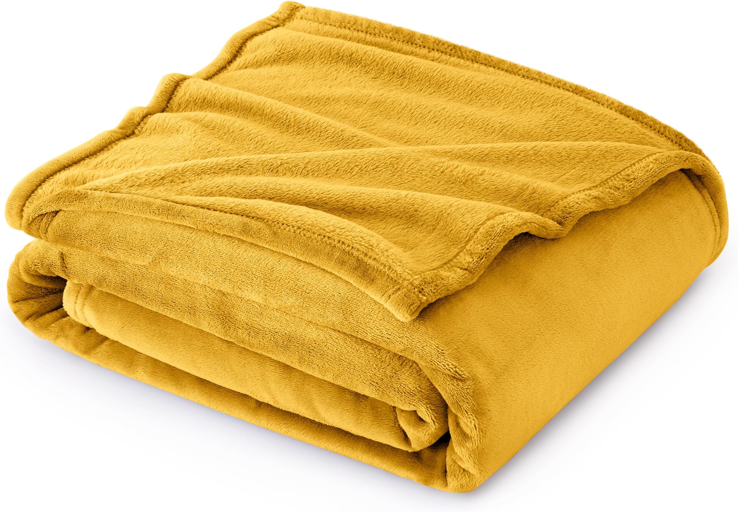 Bedsure Solid Flannel Blanket
