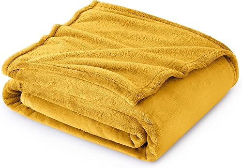 Vista 103 de Bedsure GentleSoft - Mantas de forro polar, tamaño Queen, color morado, manta de cama suave, ligera, afelpada, difusa, acogedora, de microfibra