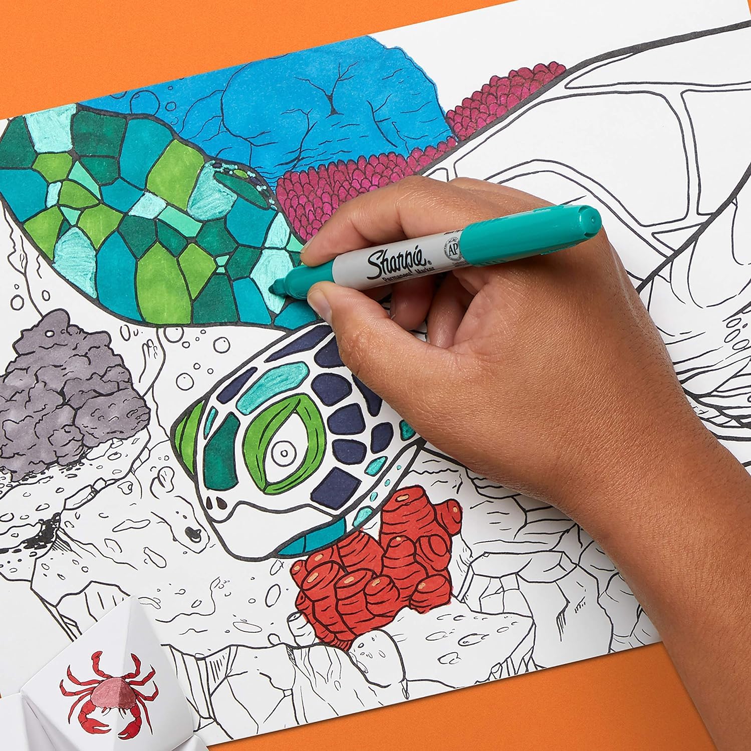 Sharpie - Pack De 20 Marqueurs Permanents + 3 Métallisés - Multisurfaces