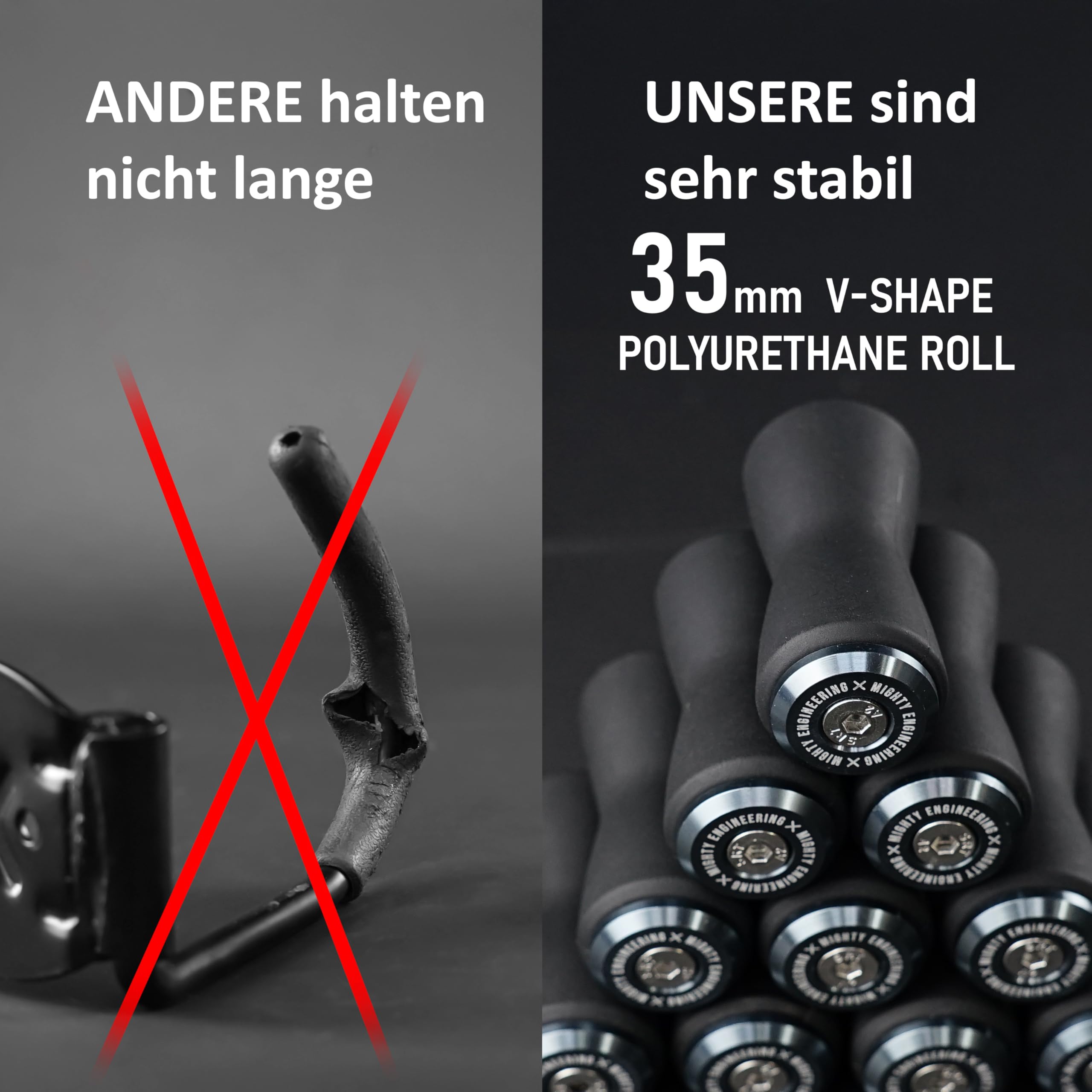 LOCK-UP Fahrrad Wandhalterung – Vertikale Bike-Aufbewahrung mit Felgenschutz, abschließbarer Schloss-Öse, für Rennrad, MTB & E-Bike – robuste Wandhalter für Wohnung, Keller & Garage