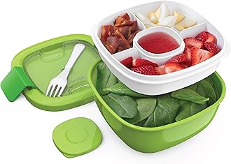 Green : Bentgo Eco-Friendly & BPA-Free Lunch Container, Large 54 oz, Green