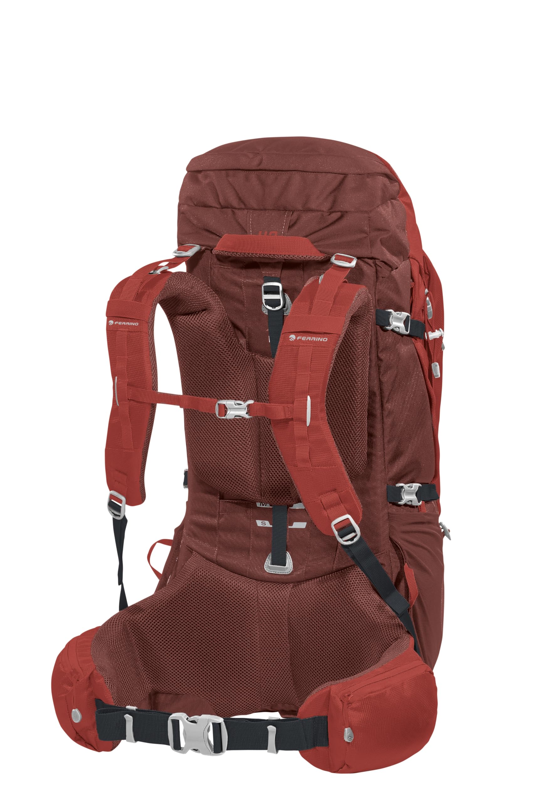 Ferrino, Zaino Transalp 75 l, Rosso, Unisex