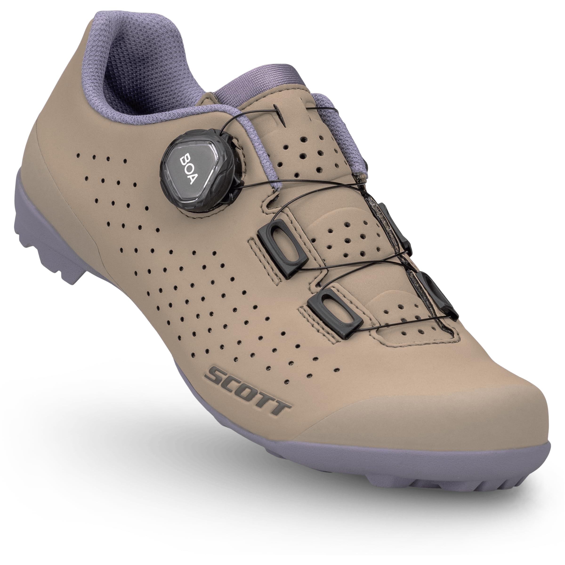 SCOTT Gravel Pro Damen Fahrradschuhe beige/rosa 2026: Größe: 37