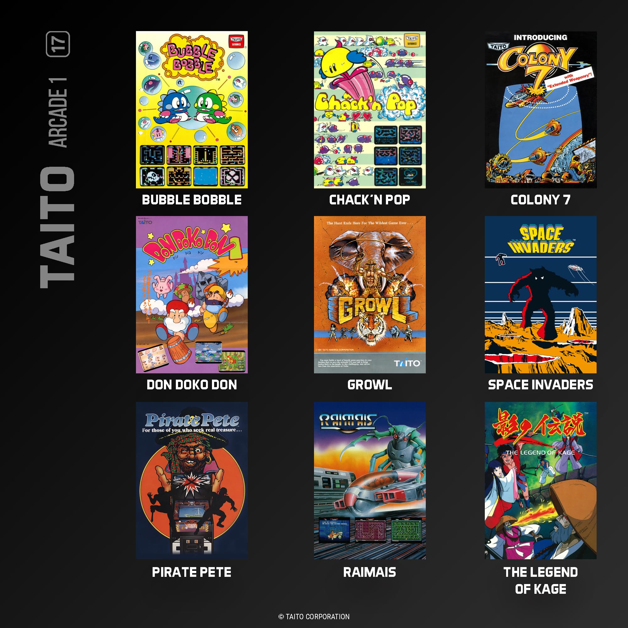 Amazon.com: Blaze Evercade Taito Arcade Collection 1 : Video Games Amazon.com: Blaze Evercade Taito Arcade Collection 1 : Video Games