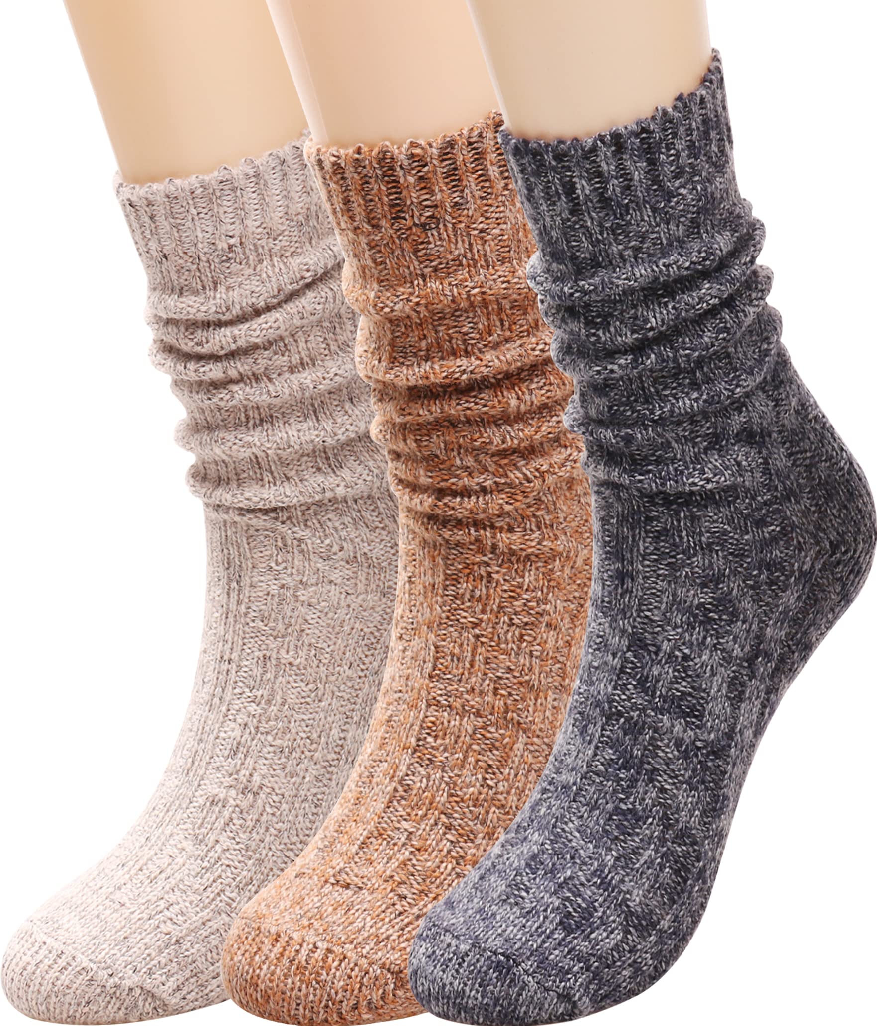 TINTAO Boot Socks for Women,Women's Winter Thick Warm Socks Cozy Crew Socks Gift Socks,size (5-9),#1309