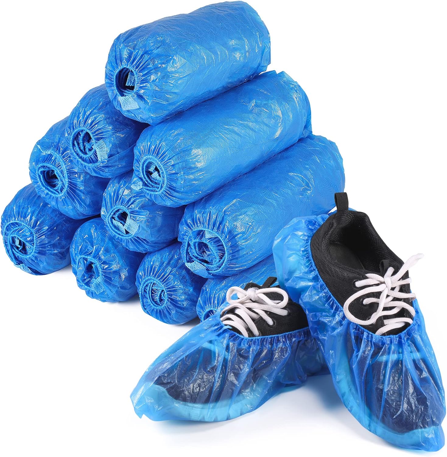 Annhua Shoe Covers Disposable Non Slip Boot Covers, 100